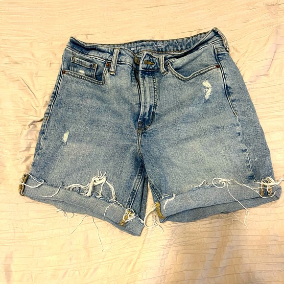 High rise straight leg shorts - Picture 1 of 2